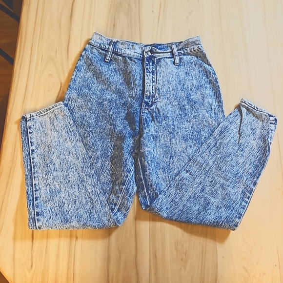 Stefano Pants - Stefano 80s Acid /Stone Washed Vintage High Waisted Jeans
